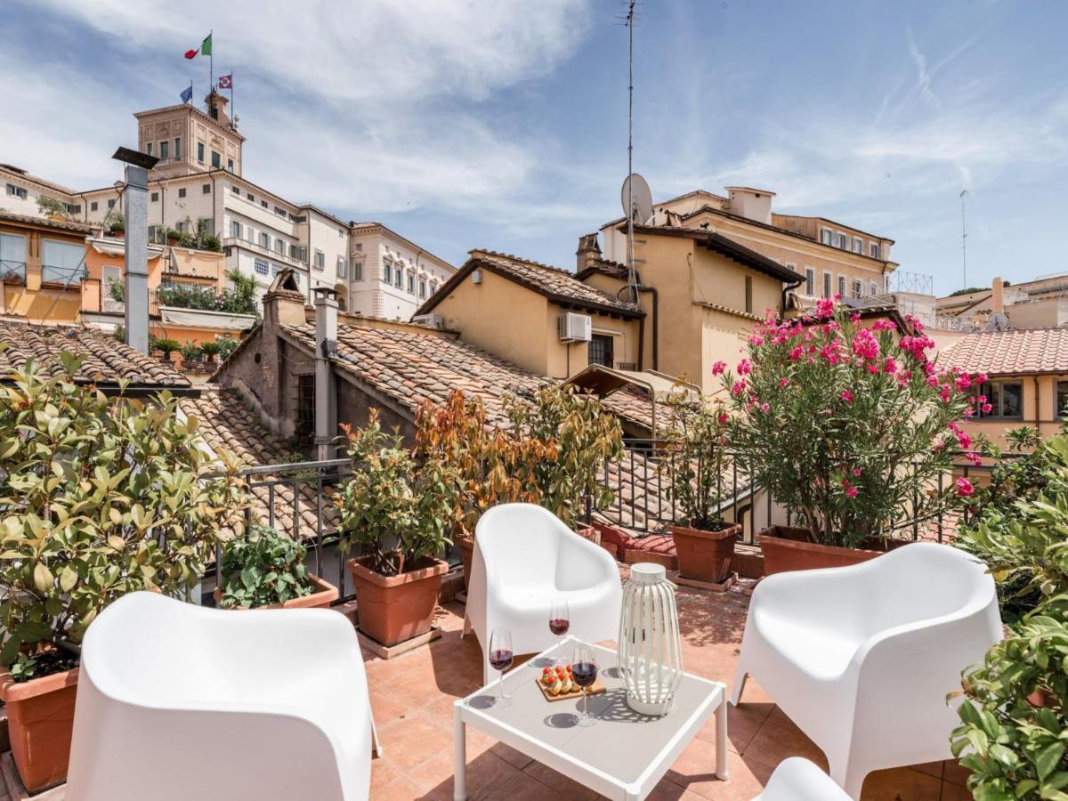 The Best Rent - Two-Bedroom Apartment With Terrace Near Trevi Fountain ローマ エクステリア 写真